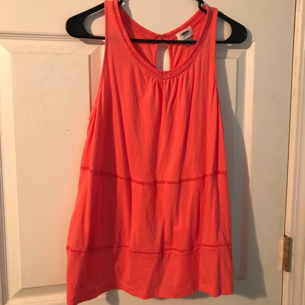 Coral shirt
